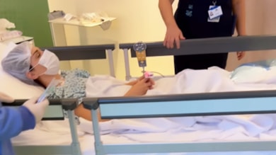 Beyninde tümör tespit edilen Şimal 8 saatlik ameliyata alındı Beyninde tümör tespit edilen Şimal 8 saatlik ameliyata alındı