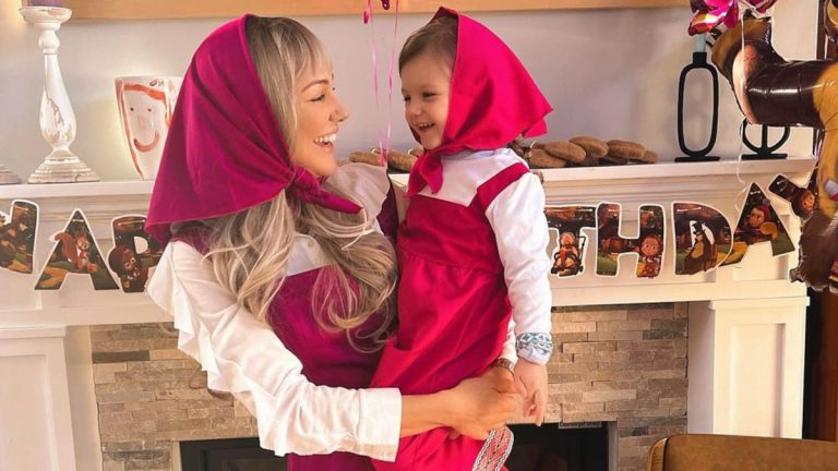 Meryem Uzerli’den küçük kızına doğum günü partisi