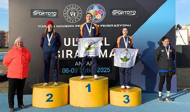 Osmangazi Belediyespor’un gençlerinden çifte madalya Osmangazi Belediyespor’un gençlerinden çifte madalya