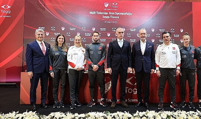 Togg, Milli Takımlar Ana Sponsoru Oldu Togg, Milli Takımlar Ana Sponsoru Oldu