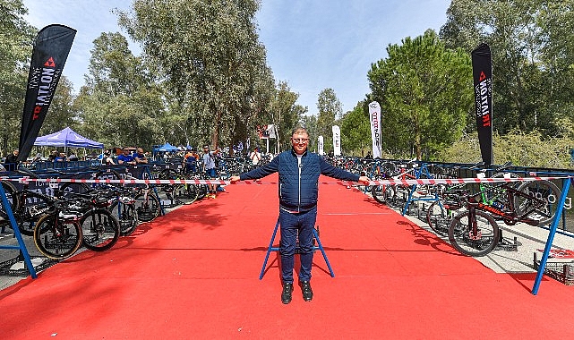 Tugay’dan İzmir Triatlonu müjdesi Tugay’dan İzmir Triatlonu müjdesi