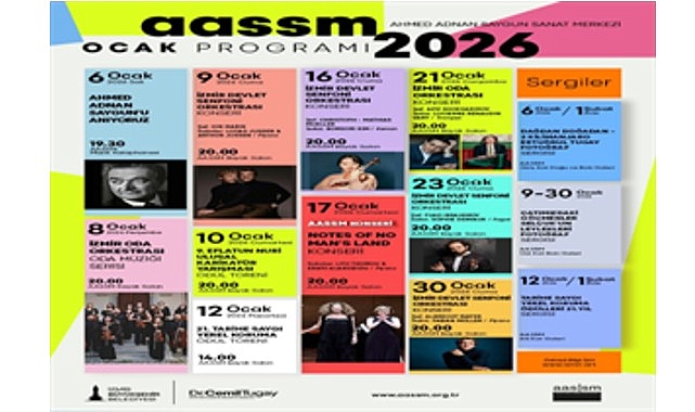 AASSM’den sanatla dolu bir yıla güçlü bir başlangıç AASSM’den sanatla dolu bir yıla güçlü bir başlangıç