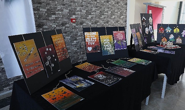 Çocuk Eğitim Merkezi öğrencilerinden Sanatsal Yolculuk sergisi Çocuk Eğitim Merkezi öğrencilerinden Sanatsal Yolculuk sergisi