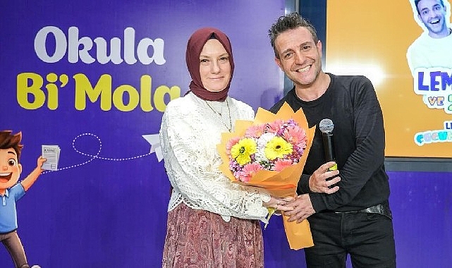 Çocuklar ‘Lemi Abi’nin renkli dünyasına konuk oldu Çocuklar ‘Lemi Abi’nin renkli dünyasına konuk oldu