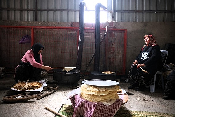 Eseler Köyü’nde Kaz Bayramı öncesi imece bereketi Eseler Köyü’nde Kaz Bayramı öncesi imece bereketi