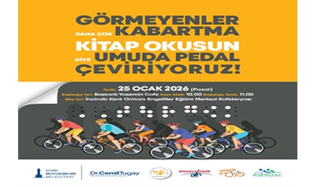 İzmir’de görme engelliler için farkındalık sürüşü İzmir’de görme engelliler için farkındalık sürüşü