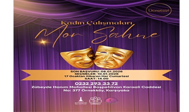 İzmirli kadınlar Mor Sahne’de buluşuyor İzmirli kadınlar Mor Sahne’de buluşuyor