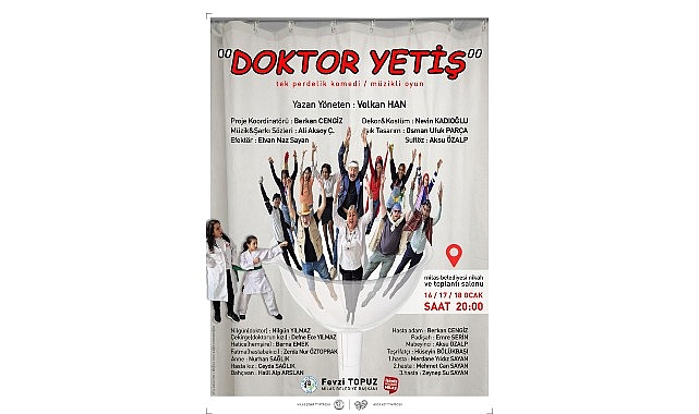 Milas Belediyesi ‘Doktor Yetiş’ Adlı Tiyatro Oyununu İzleyicilerle Buluşturacak Milas Belediyesi ‘Doktor Yetiş’ Adlı Tiyatro Oyununu İzleyicilerle Buluşturacak
