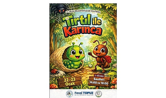 Milas Belediyesi’nden Çocuklar İçin Tiyatro Gösterimi Milas Belediyesi’nden Çocuklar İçin Tiyatro Gösterimi