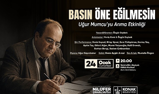 Uğur Mumcu Konak’ta anılacak Uğur Mumcu Konak’ta anılacak
