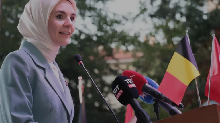 Bakan Göktaş Belçika Milli Günü Resepsiyonunda İlişkileri Değerlendirdi