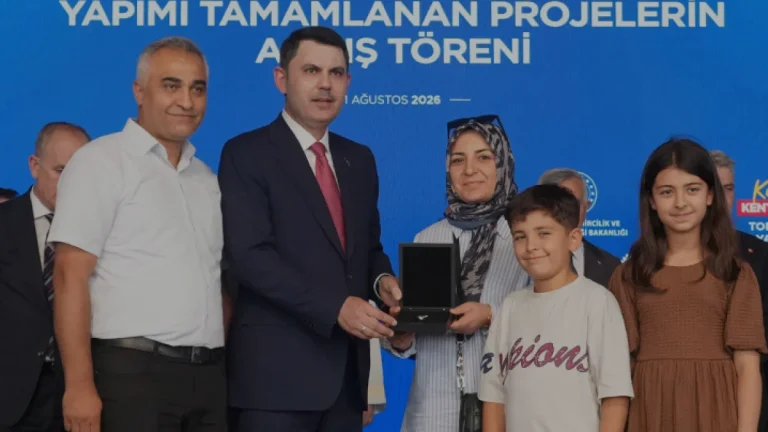 Bakan Kurum Kahramanmaraş’ta yeni sosyal konut projesini açıkladı