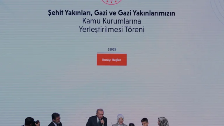 571 Şehit Yakını ve Gazinin Kamu Ataması İstanbulda Yapılacak